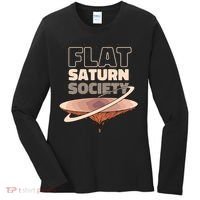 Flat Saturn Society Women's Long Sleeve Shirt thumb 0