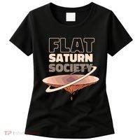 Flat Saturn Society Women's T-Shirt thumb 0