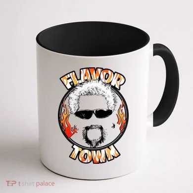 Flavor Town Cooking Guy Coffee Mug back