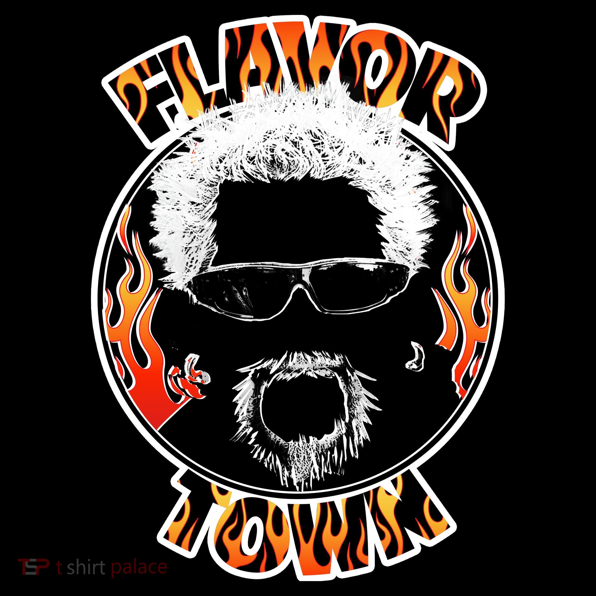 Flavor Town Cooking Guy Polo