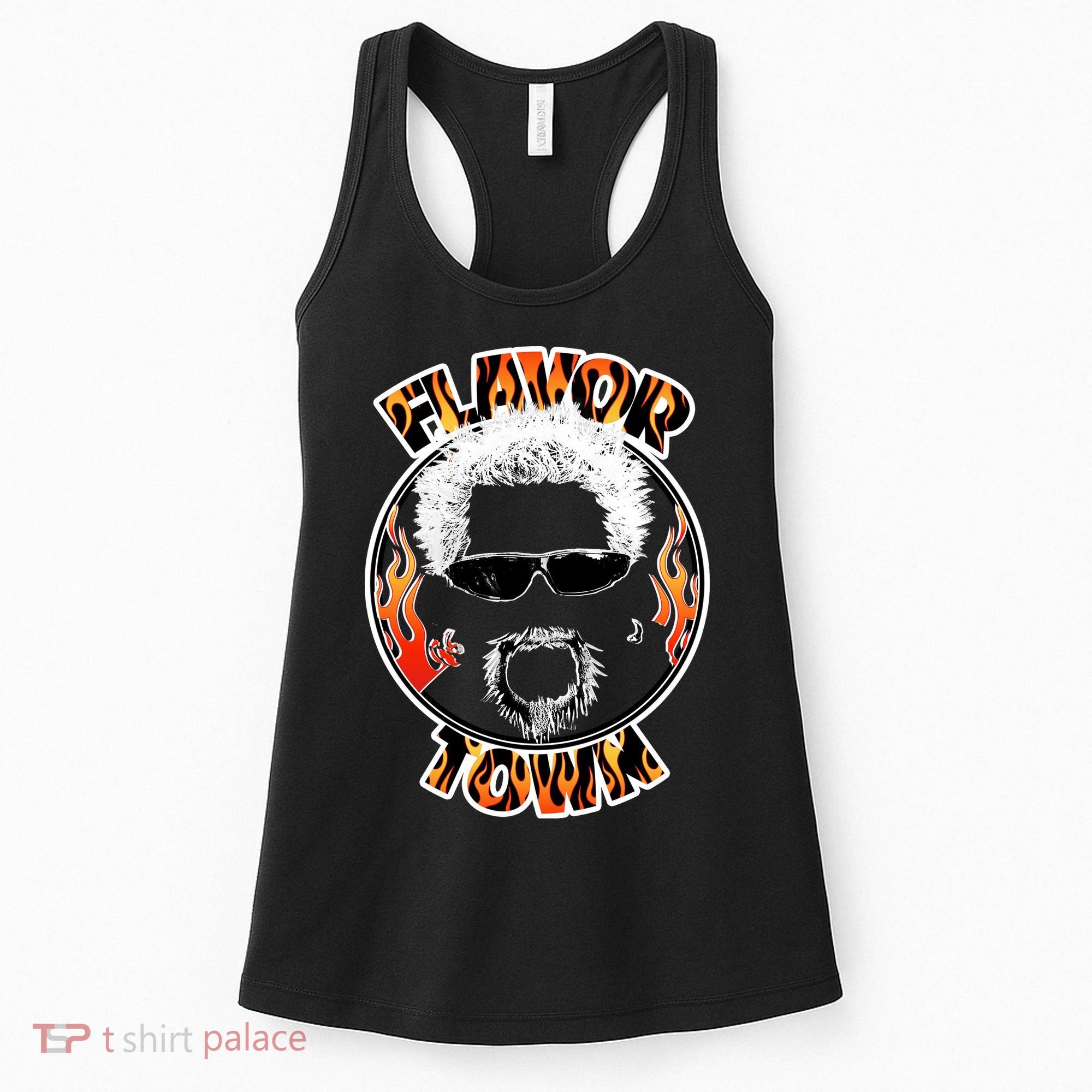 Flavor Town Cooking Guy Women's Tank Top