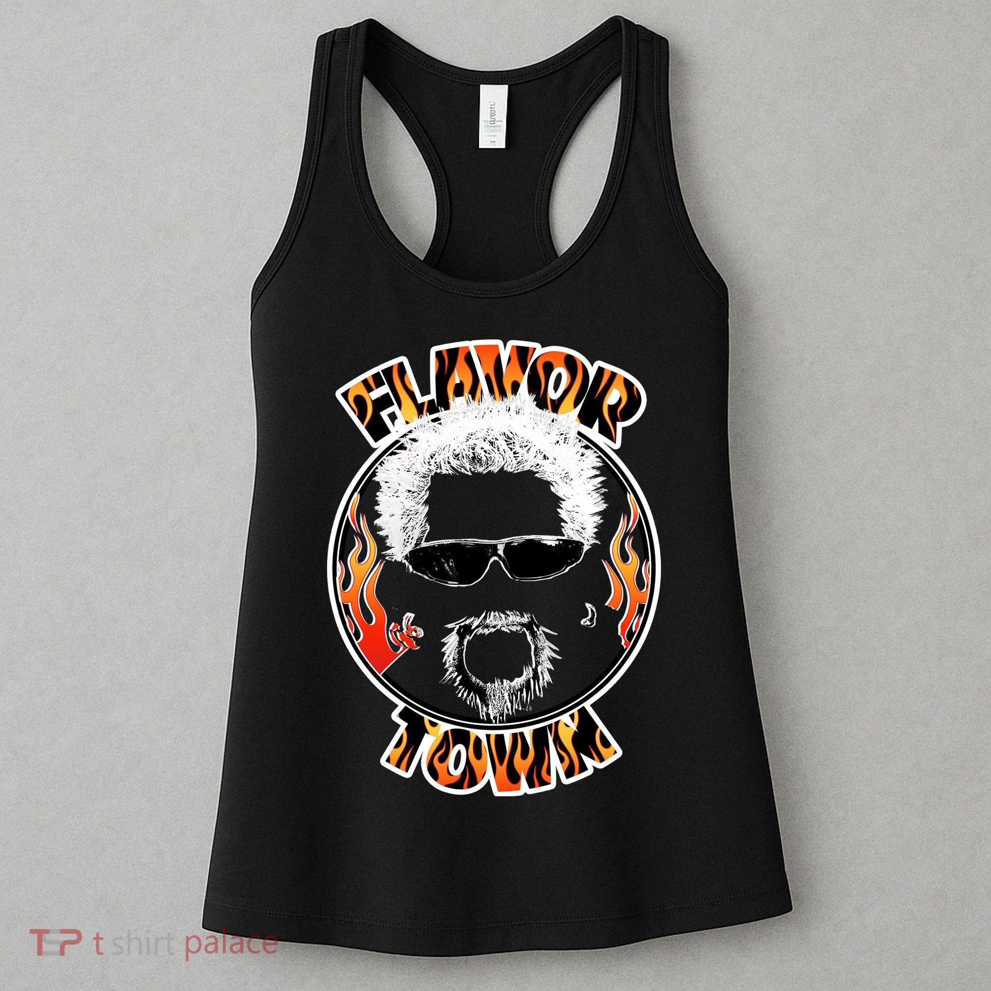 Flavor Town Cooking Guy Women's Tank Top