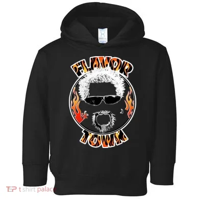 Flavor Town Cooking Guy Toddler Hoodie