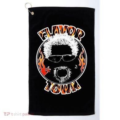 Flavor Town Cooking Guy Golf Towel