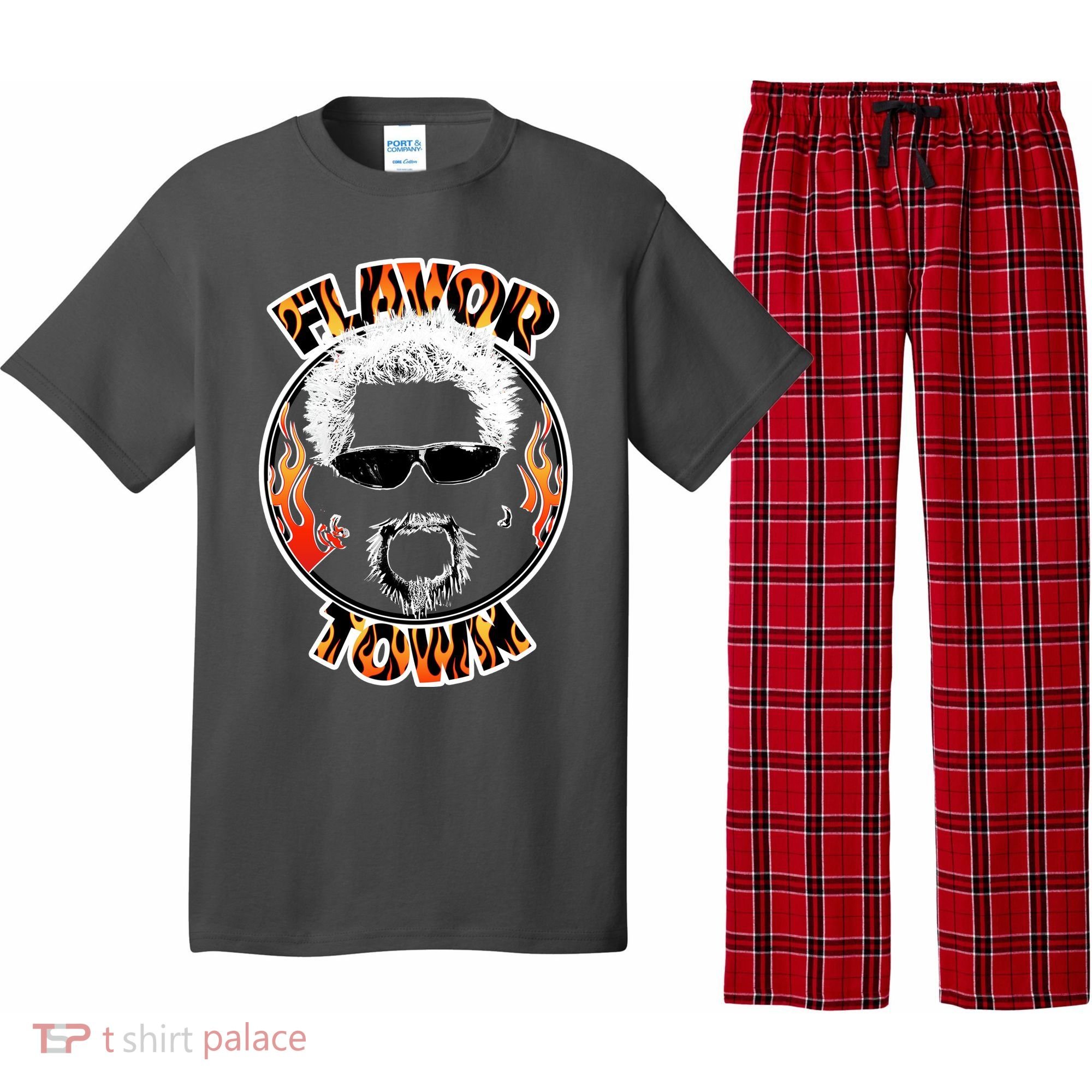Flavor Town Cooking Guy Pajama Set