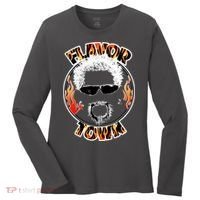 Flavor Town Cooking Guy Women's Long Sleeve Shirt thumb 0