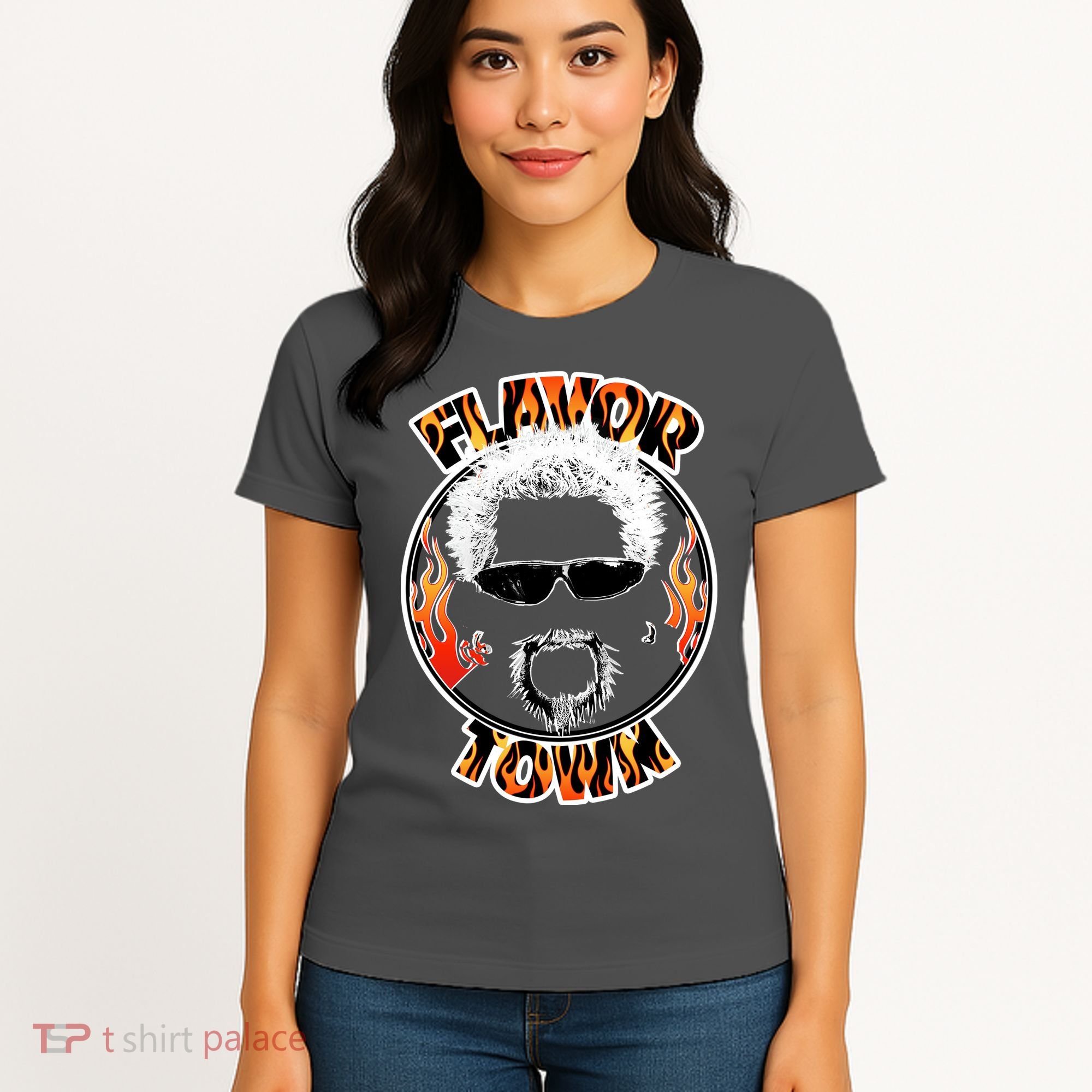Flavor Town Cooking Guy Women's T-Shirt