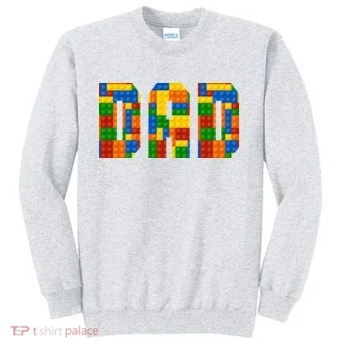 Funny Lego Builder Dad Sweatshirt