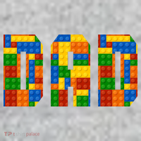Funny Lego Builder Dad Kids Sweatshirt thumb 2