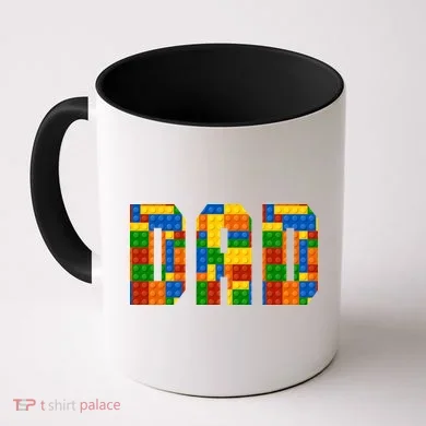 Funny Lego Builder Dad Coffee Mug
