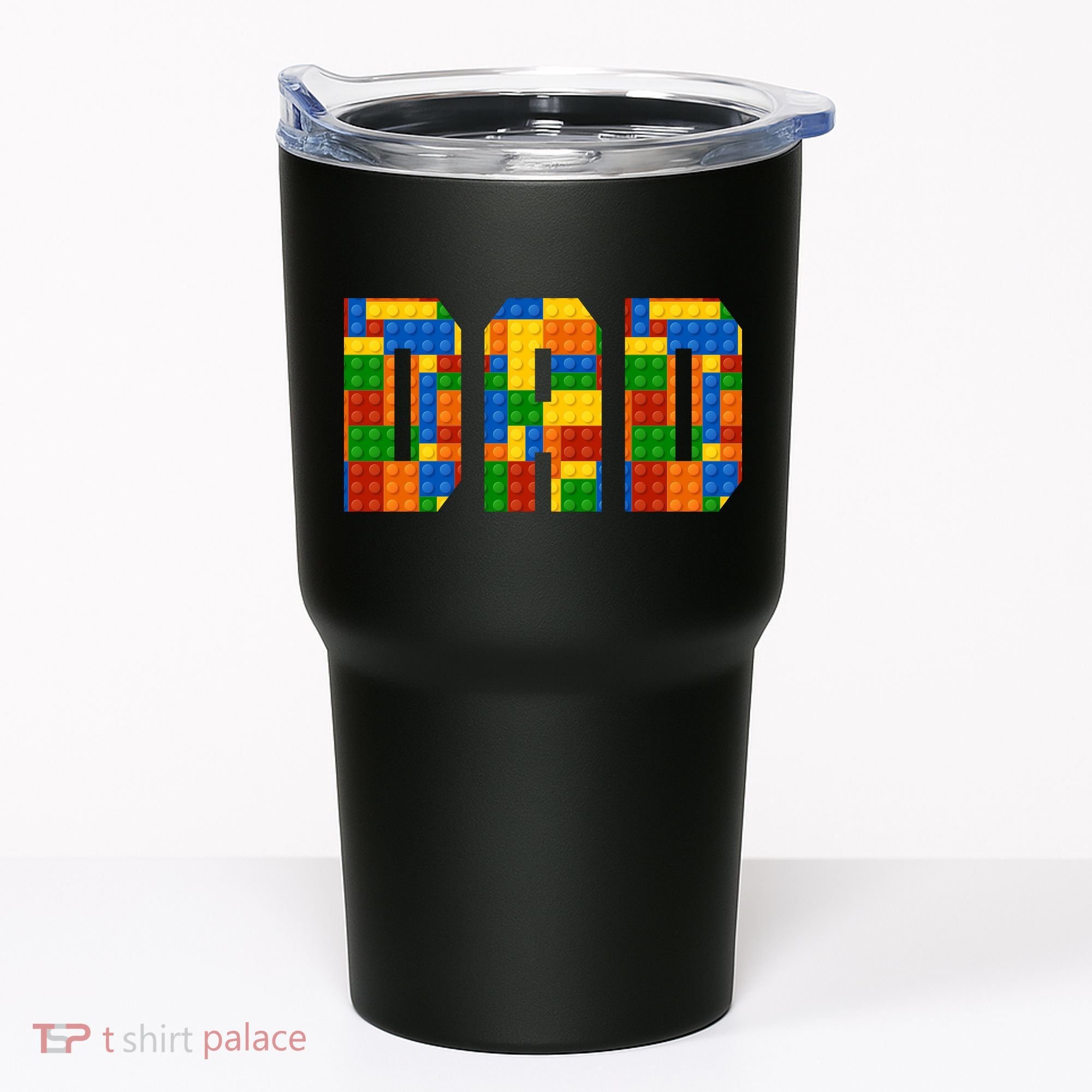 Funny Lego Builder Dad Tumbler