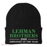 Funny Lehman Brothers 2008 Employee Of The Year Beanie thumb 0