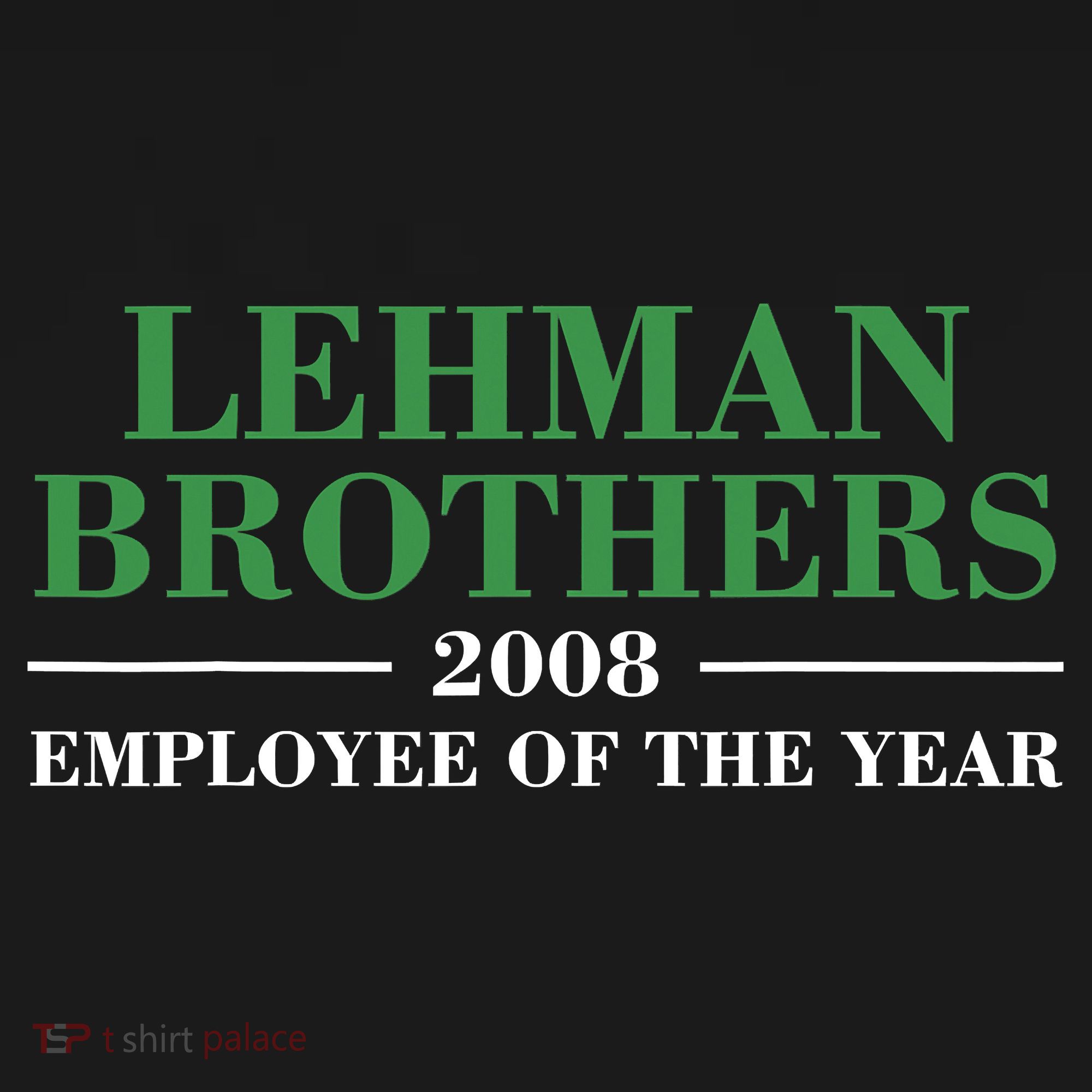 Funny Lehman Brothers 2008 Employee Of The Year Mousepad