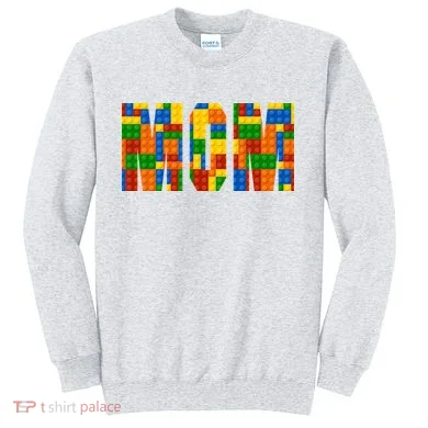 Funny Lego Builder Mom Sweatshirt