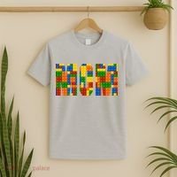 Funny Lego Builder Mom T-Shirt thumb 2