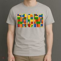 Funny Lego Builder Mom T-Shirt thumb 3