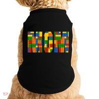 Funny Lego Builder Mom Doggie Tank thumb 0