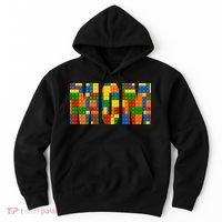 Funny Lego Builder Mom Hoodie thumb 0