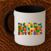 Funny Lego Builder Mom Coffee Mug thumb 2