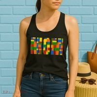 Funny Lego Builder Mom Women's Tank Top thumb 2