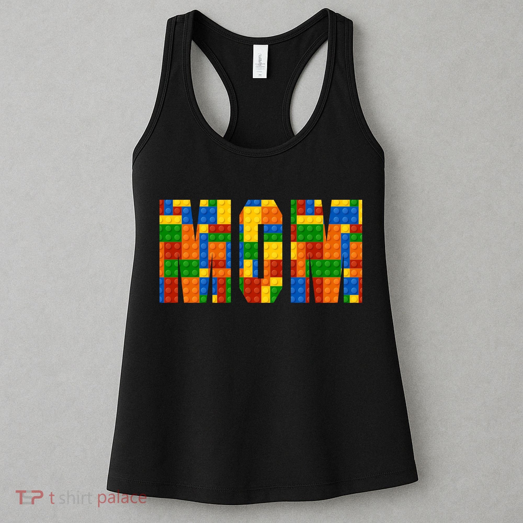 Funny Lego Builder Mom Women's Tank Top