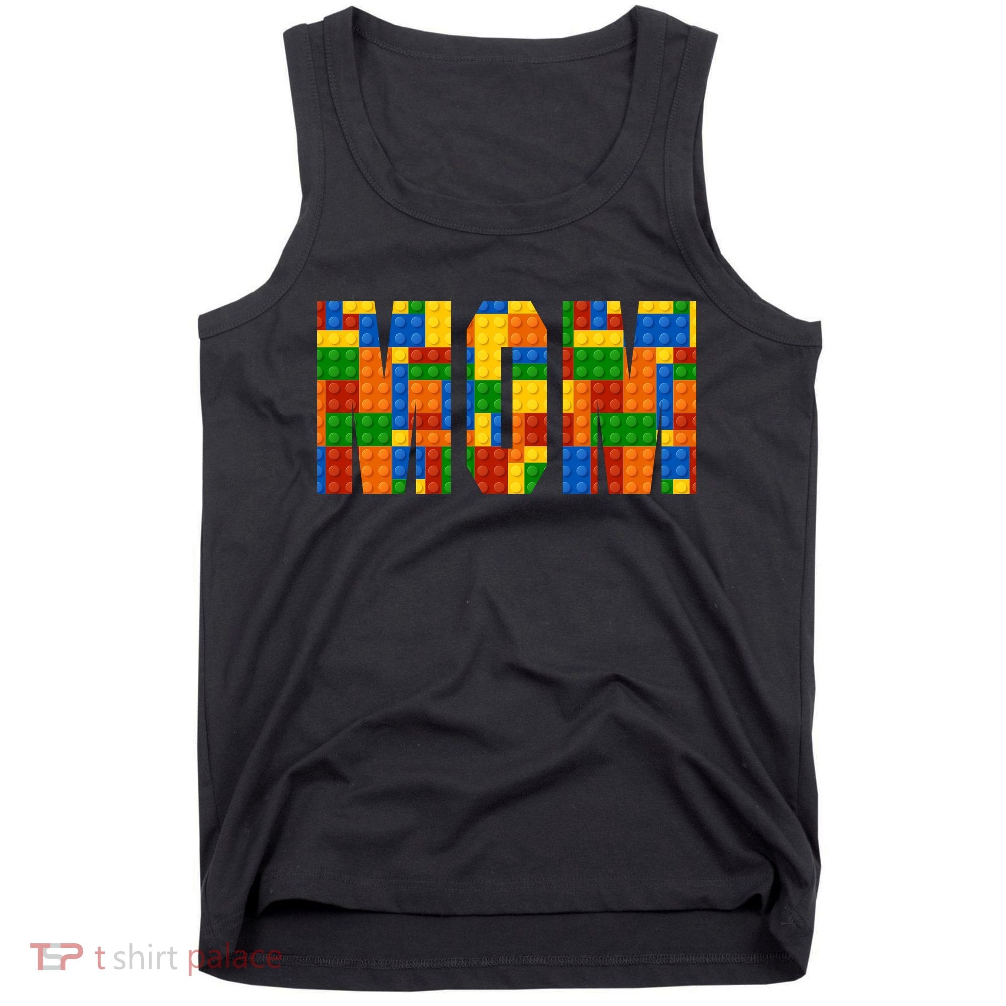 Funny Lego Builder Mom Tank Top
