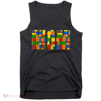 Funny Lego Builder Mom Tank Top