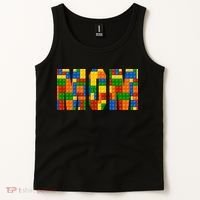Funny Lego Builder Mom Tank Top thumb 2