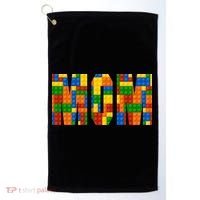 Funny Lego Builder Mom Golf Towel thumb 0