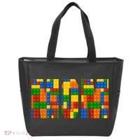 Funny Lego Builder Mom Tote Bag thumb 0