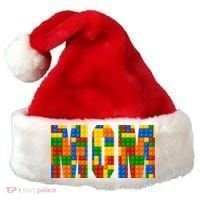 Funny Lego Builder Mom Santa Hat thumb 0
