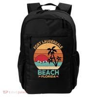 Fort Lauderdale Beach Florida Sunset Backpack thumb 0