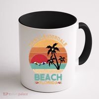 Fort Lauderdale Beach Florida Sunset Coffee Mug thumb 1