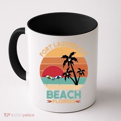 Fort Lauderdale Beach Florida Sunset Coffee Mug