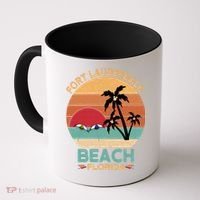 Fort Lauderdale Beach Florida Sunset Coffee Mug thumb 0