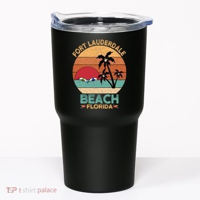 Fort Lauderdale Beach Florida Sunset Tumbler