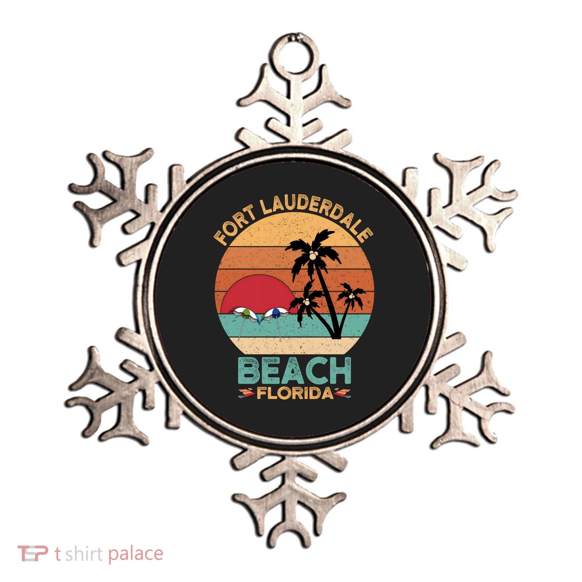 Fort Lauderdale Beach Florida Sunset Ornament