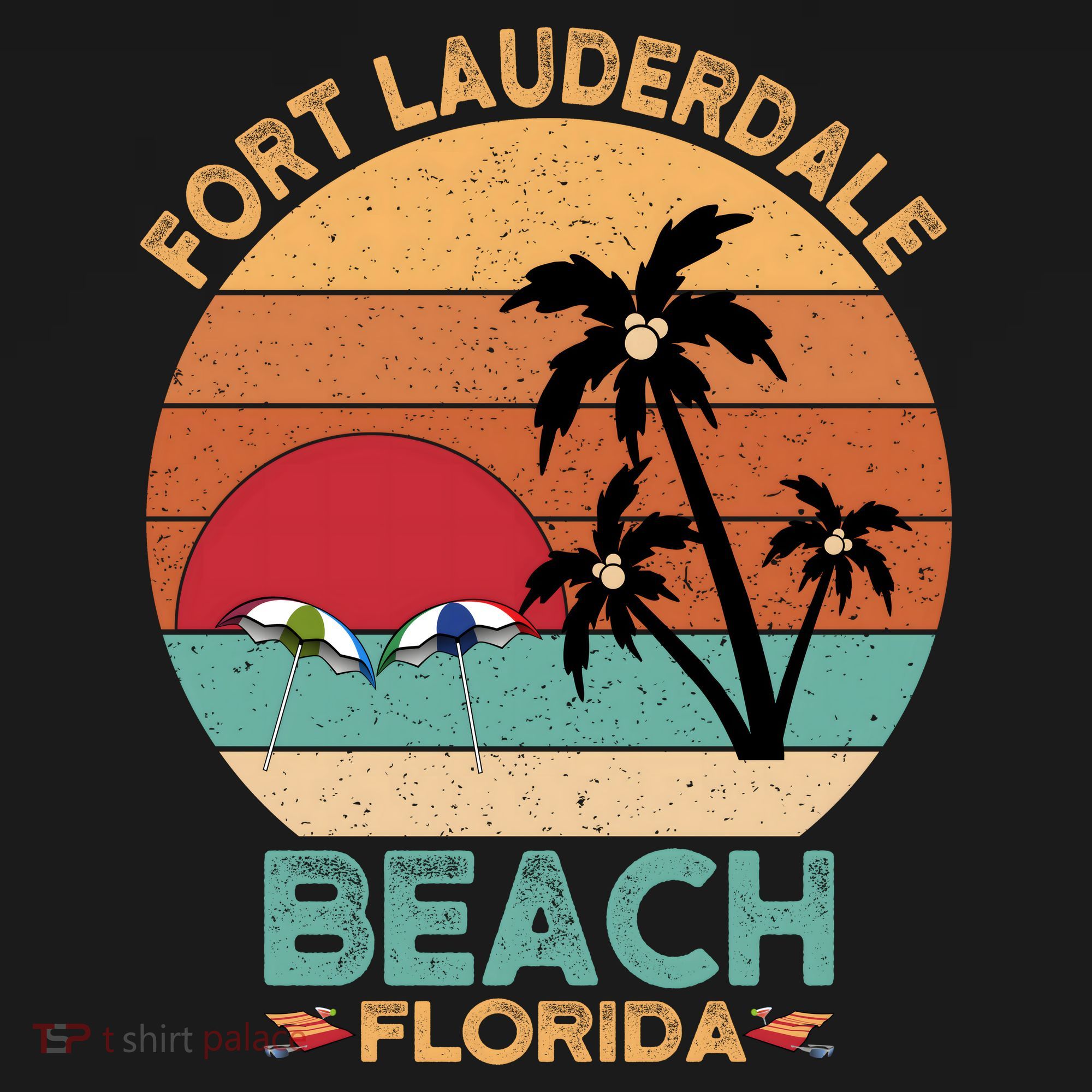 Fort Lauderdale Beach Florida Sunset Ornament