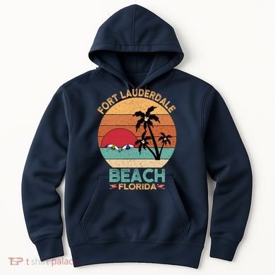 Fort Lauderdale Beach Florida Sunset Hoodie