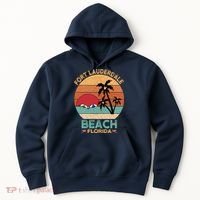 Fort Lauderdale Beach Florida Sunset Hoodie thumb 0