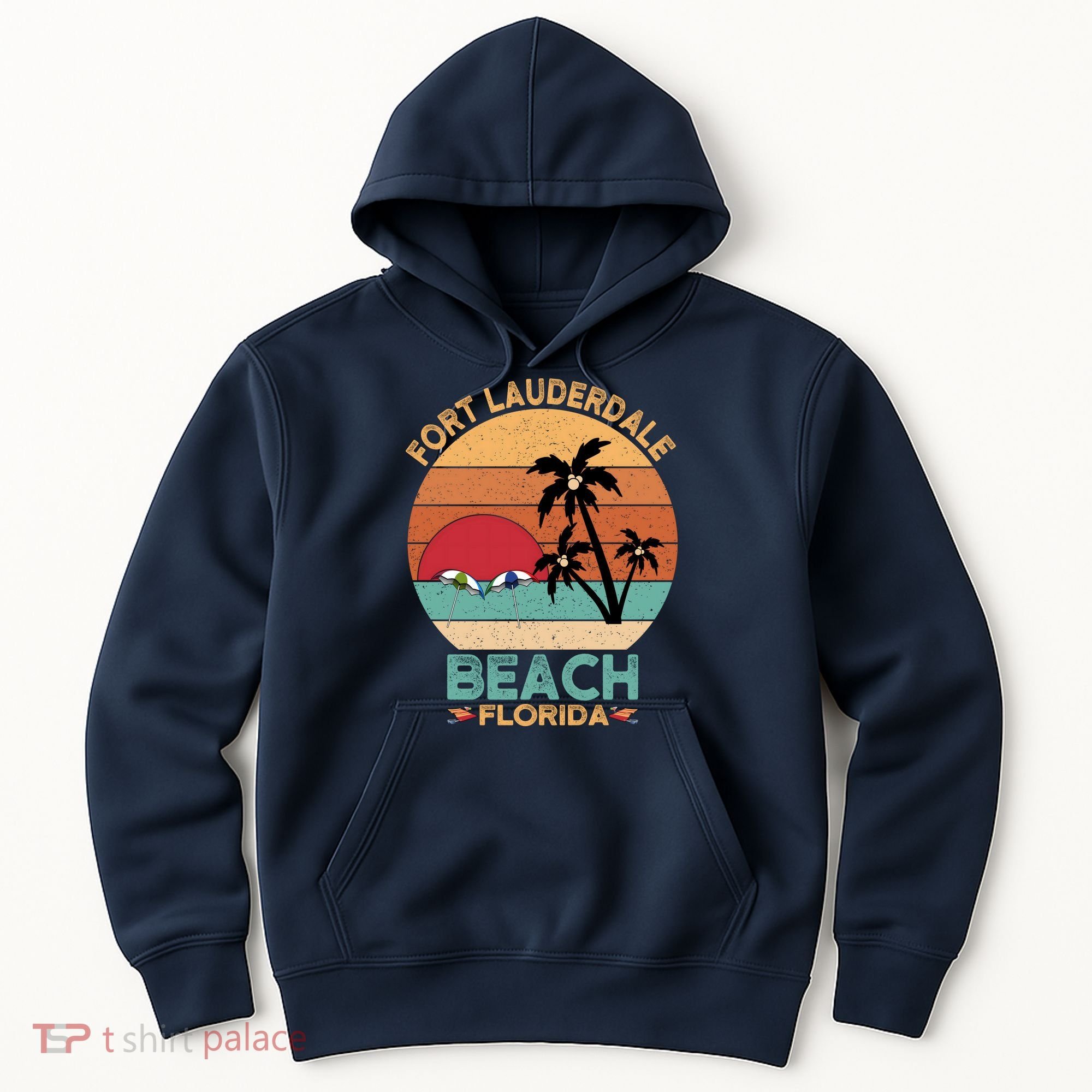 Fort Lauderdale Beach Florida Sunset Hoodie