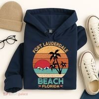 Fort Lauderdale Beach Florida Sunset Hoodie thumb 4