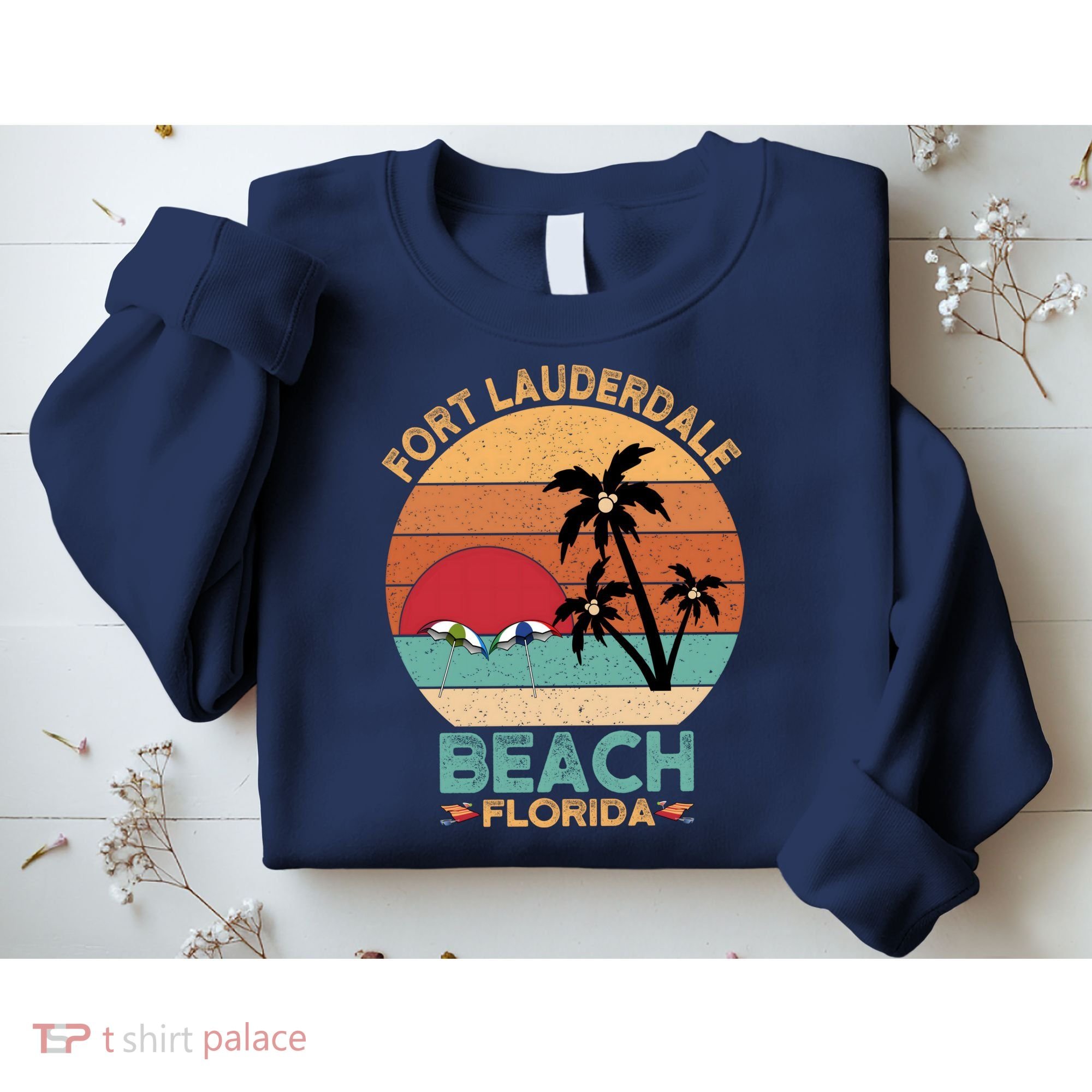 Fort Lauderdale Beach Florida Sunset Sweatshirt