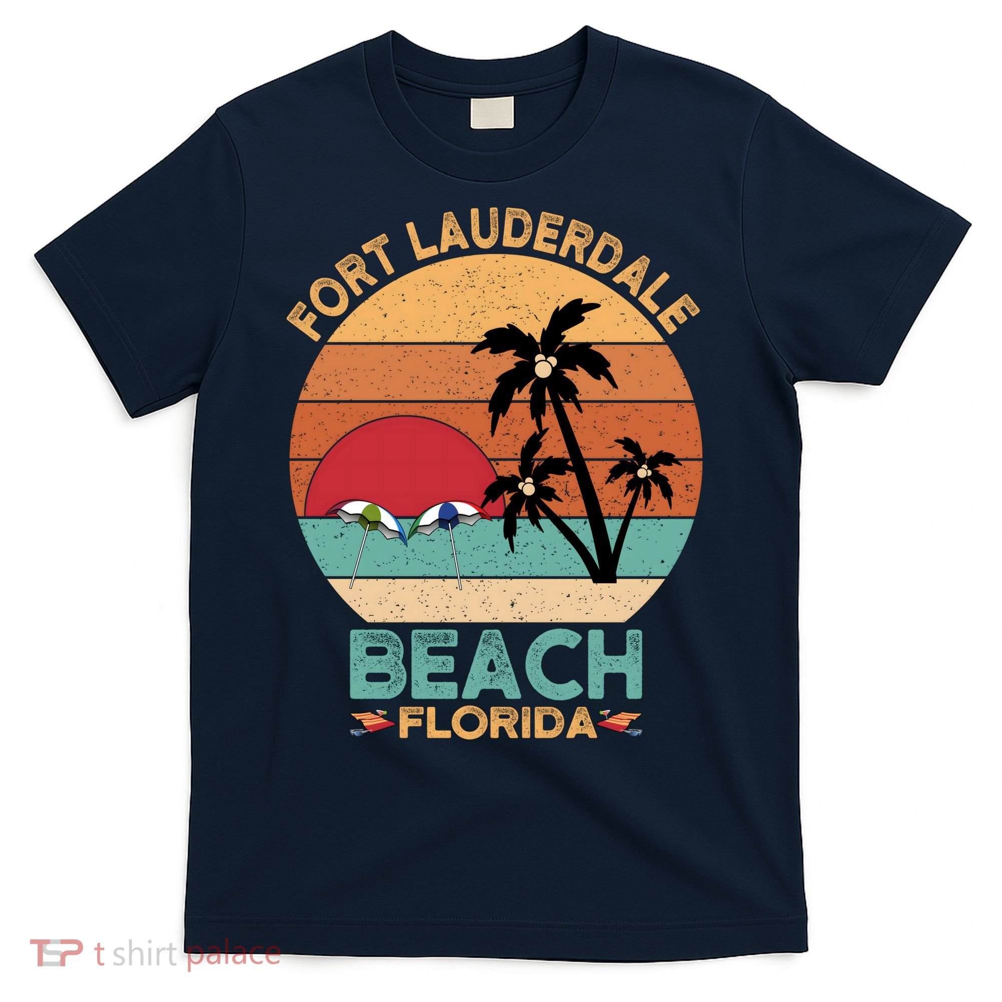 Fort Lauderdale Beach Florida Sunset T-Shirt
