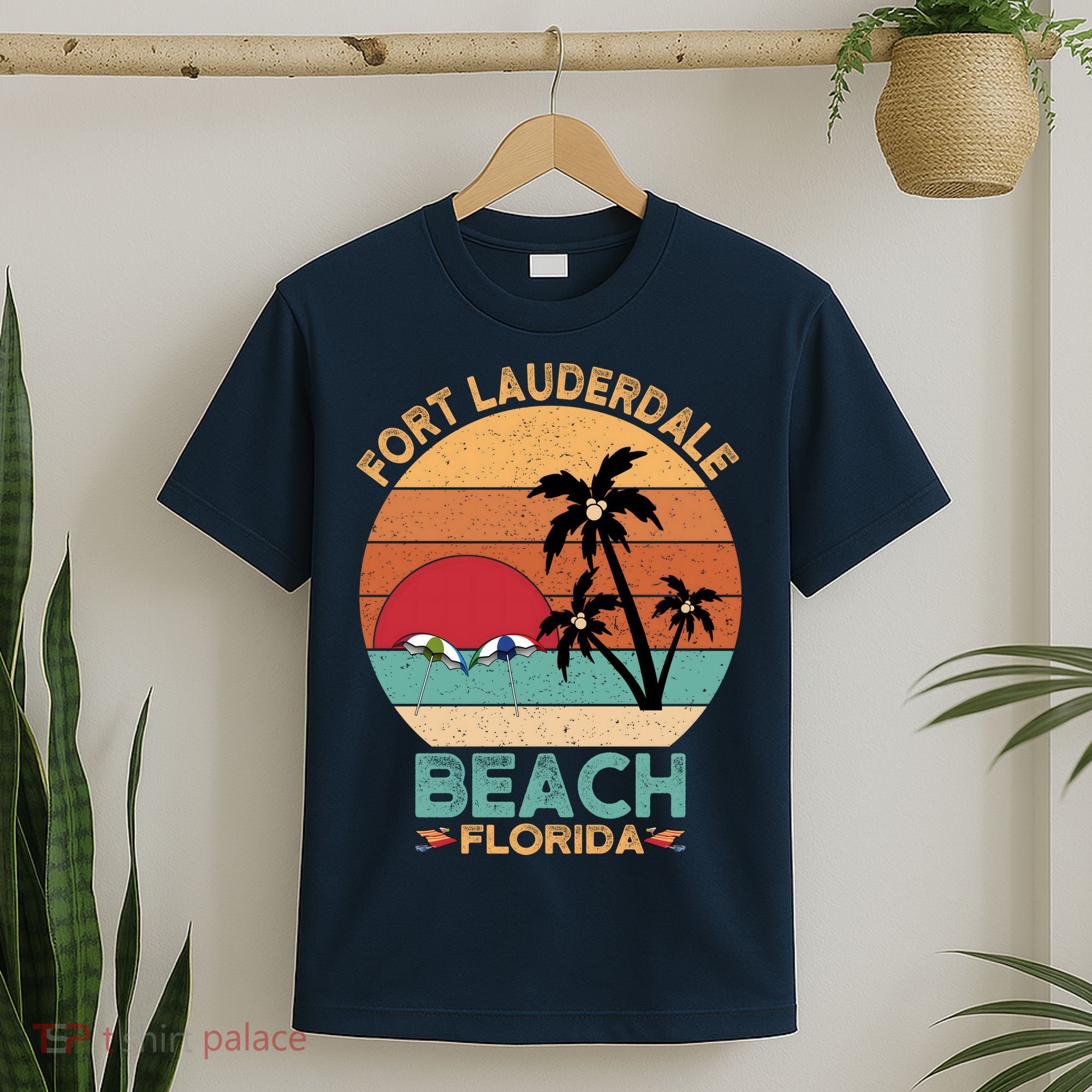 Fort Lauderdale Beach Florida Sunset T-Shirt