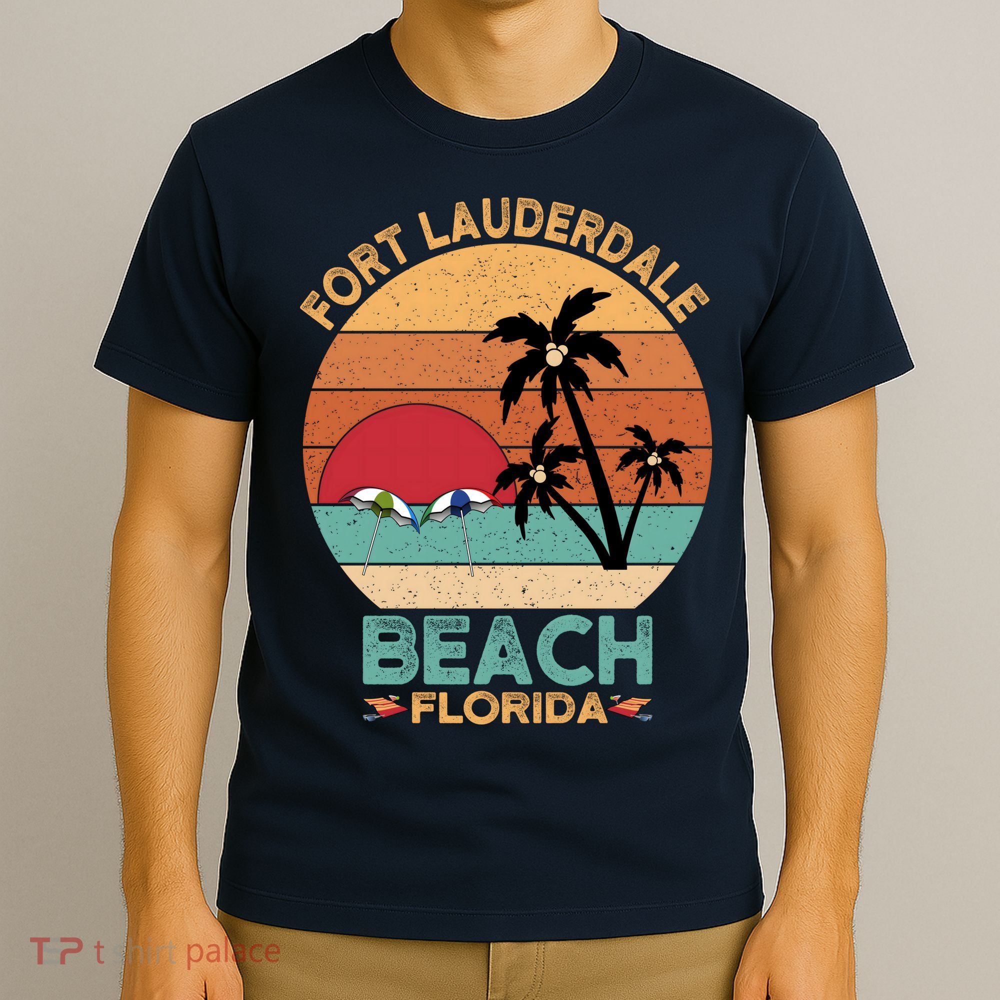 Fort Lauderdale Beach Florida Sunset T-Shirt