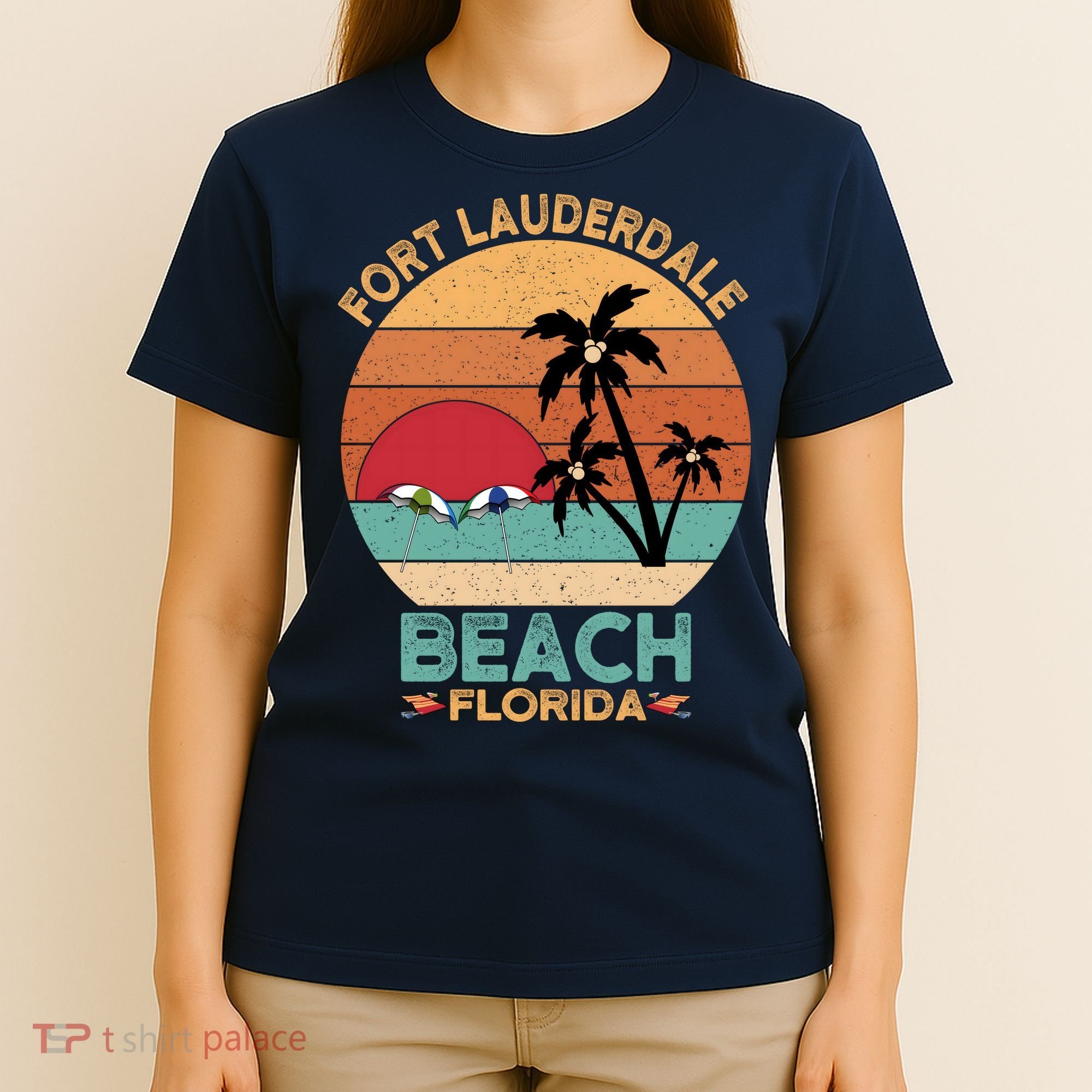 Fort Lauderdale Beach Florida Sunset T-Shirt
