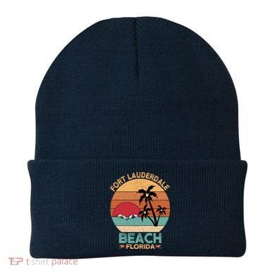 Fort Lauderdale Beach Florida Sunset Beanie