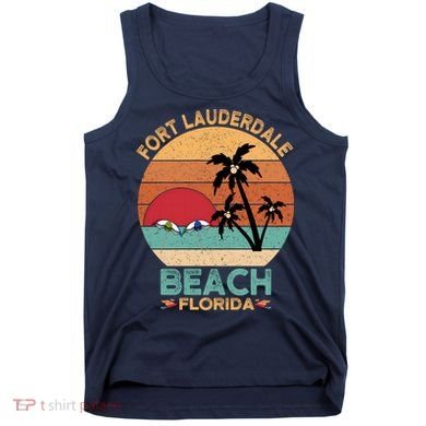 Fort Lauderdale Beach Florida Sunset Tank Top