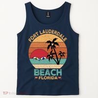 Fort Lauderdale Beach Florida Sunset Tank Top thumb 2